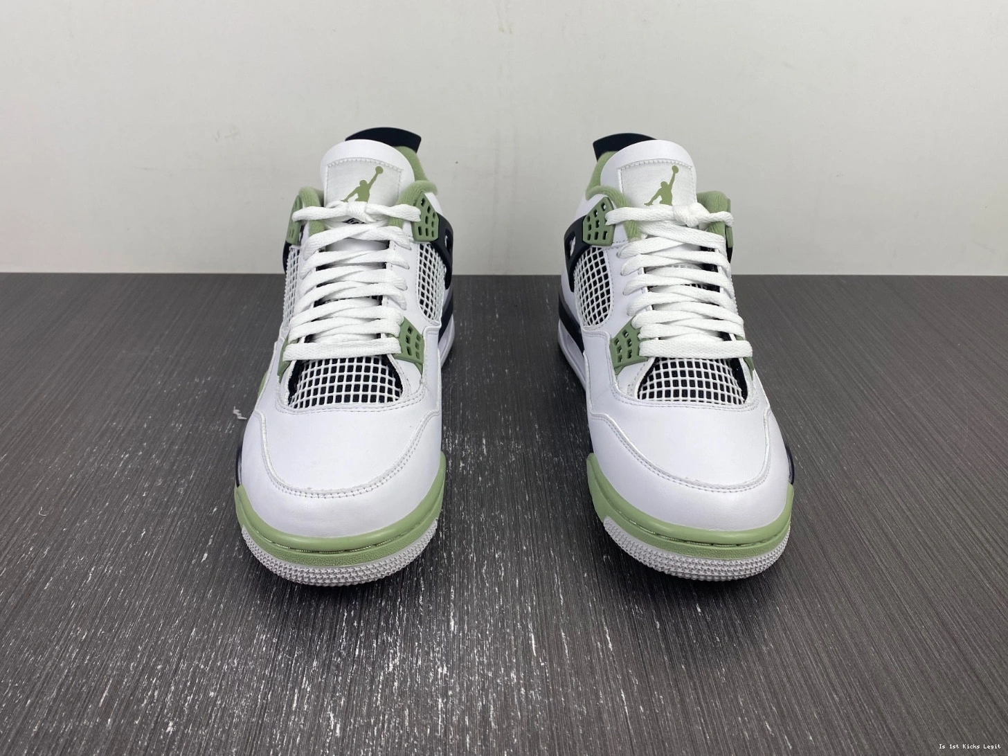 Jordan Seafoam Air WMNS AQ9129-103 Green 4 Oil 0407
